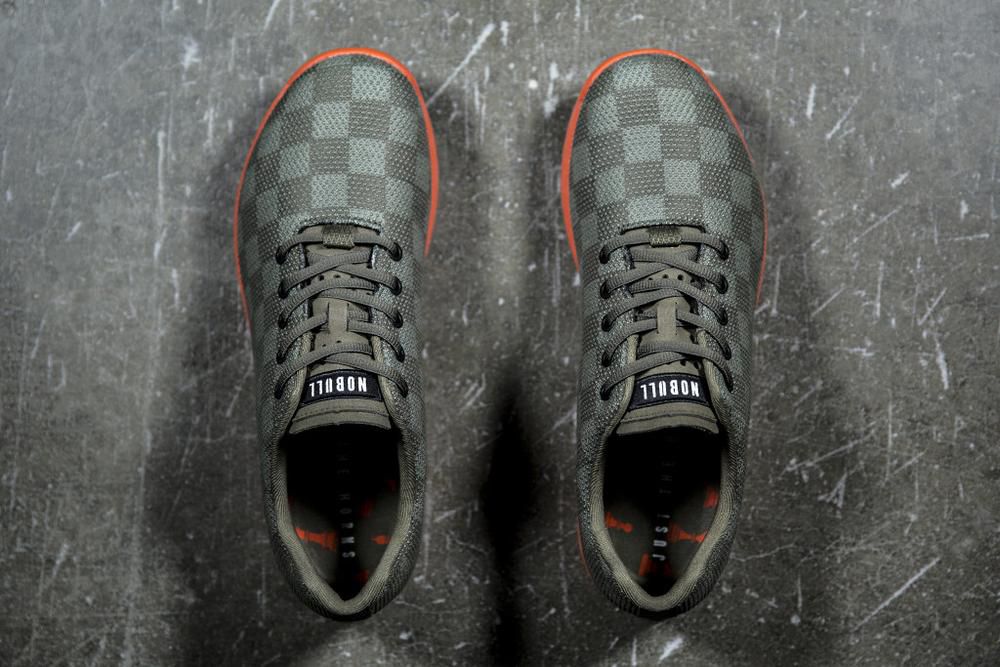 Trainers NOBULL Homme Vert / Orange - Chaussures NOBULL Chess Superfabric,France (2198-KFYDT)